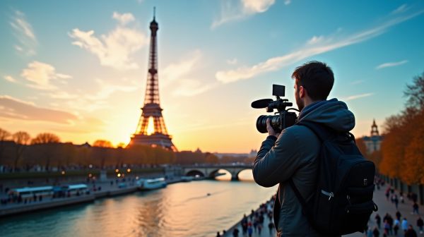 Captation événementielle d'exception avec un vidéaste à Paris