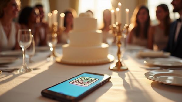 Qr code photo mariage : rassemblez facilement les souvenirs de vos invités